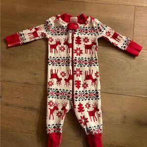 Hanna Andersson Dear Deer infant pajamas 3-6months